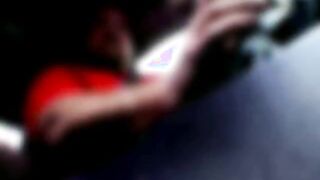 Greedy Blonde Caught Swallowing Cock And Fucked By Trucker