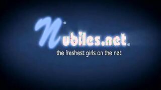 Brunette Teen Fingers Herself For Admirers