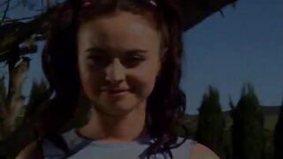 Vixen crams dick down mouth & twat