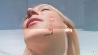 Eccentric nun in BDSM play where she