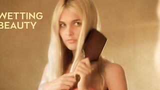 Sasha wetting glamour babe wow girl