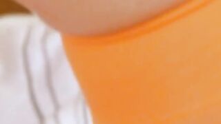 Thin russian chick Natasna toying