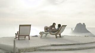 True beauty enjoy sleek outdoor sex