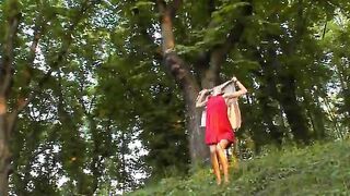 Natasha forest girl from germany