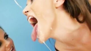 trio of sexy anus lesbians