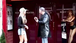 Real euro hooker strips for paying client