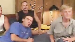 Gay Foursome Hardcore Oral And Anal