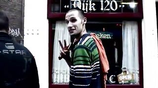 Hungry dutch nasty hooker sucks on cock