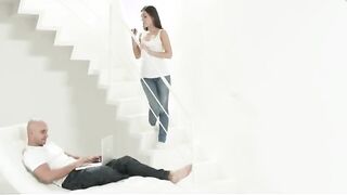 brunett love hardcore doggystyle fuck