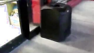 Quickie Mart Blowjob and swallows.