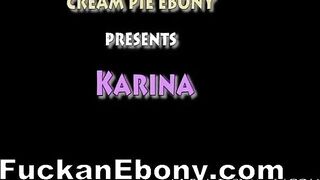 Guy Fingers Ebony Pussy And Fucking