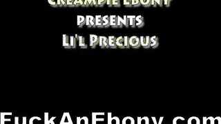 Kinky Black Teen With Cum Filled Wet Hole