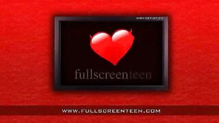 Sexy brunette Ginger stripping panties