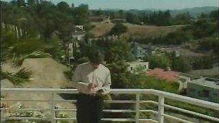 Sexy gal has fun with stiffy