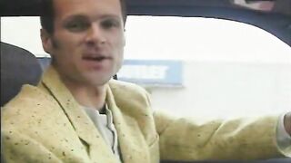 Sexy girl worships 2 stiff dicks