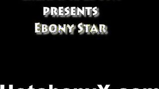 Freaky Ebony Sucking And Riding White Dick