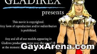 Russian Guy Stroking Cock