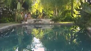 Naughty slut gets fucked up her pussy and bum