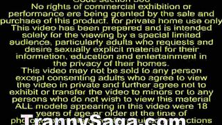 Sexy Japanese Shemale Stroking Hot Dick