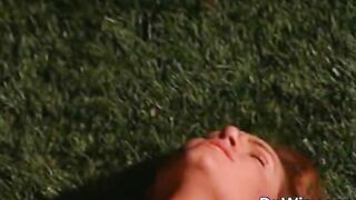 Hot outdoors fucking of some amazing