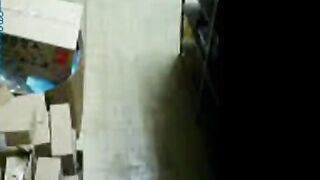 Fucking A Colleague Hidden On The Job