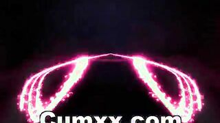 Ebony Tit Job Handjob And Cumshot