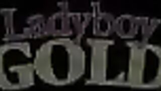 Hot tranny strokes her butthole with toy over sofa