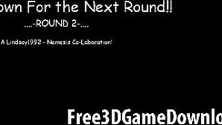 Lusty 3d cartoon babe with tattoos and big knockers