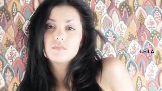 Amazingly skinny body pose