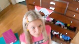 Drilled nympho with huge vibrator in ass