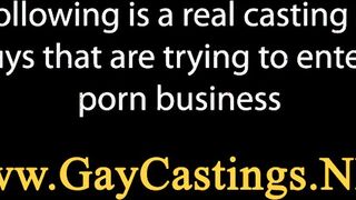 Guy takes an asspounding during a gaycasting