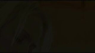 Blonde babe Carla stripping snatch