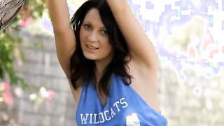 Busty pornstar and lucky hose