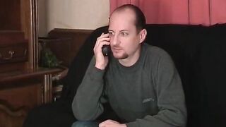 Slutty mature brunette gets her wet