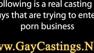 Timid bottom at a gaycasting