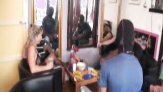 Lisa a french mature banged by 5 dicks