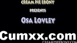 Black Babe Fucked Deep In Juicy Cunt