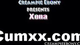 Black Chick Gets Pussy Creampie