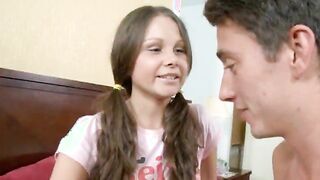 Cute russian model fucked on the floor