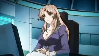 Busty hentai gets ass injection and fucked by her boss