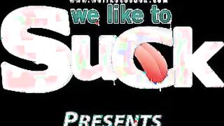 Sweet teen girl giving head