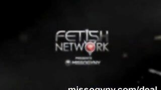 Lezdom ass spanking action