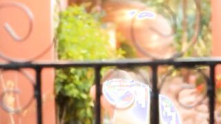 Petite skeletal doll stripping