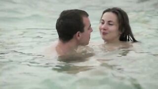 brunet with ultra big tits