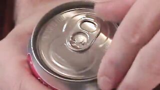 Young slutty babe pisses into a glass