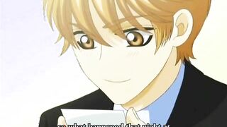 Hentai gay kissed and jerked off