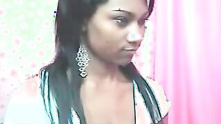 Pretty Black Teen Anal Dildo Penetration