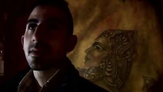 Mature stockings dutch whore sucks on cock