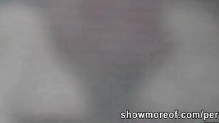 Naughty peeping tom enjoys watching horny couple intensely fucking