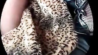 Sexy Ebony Teen Rubbing Pussy